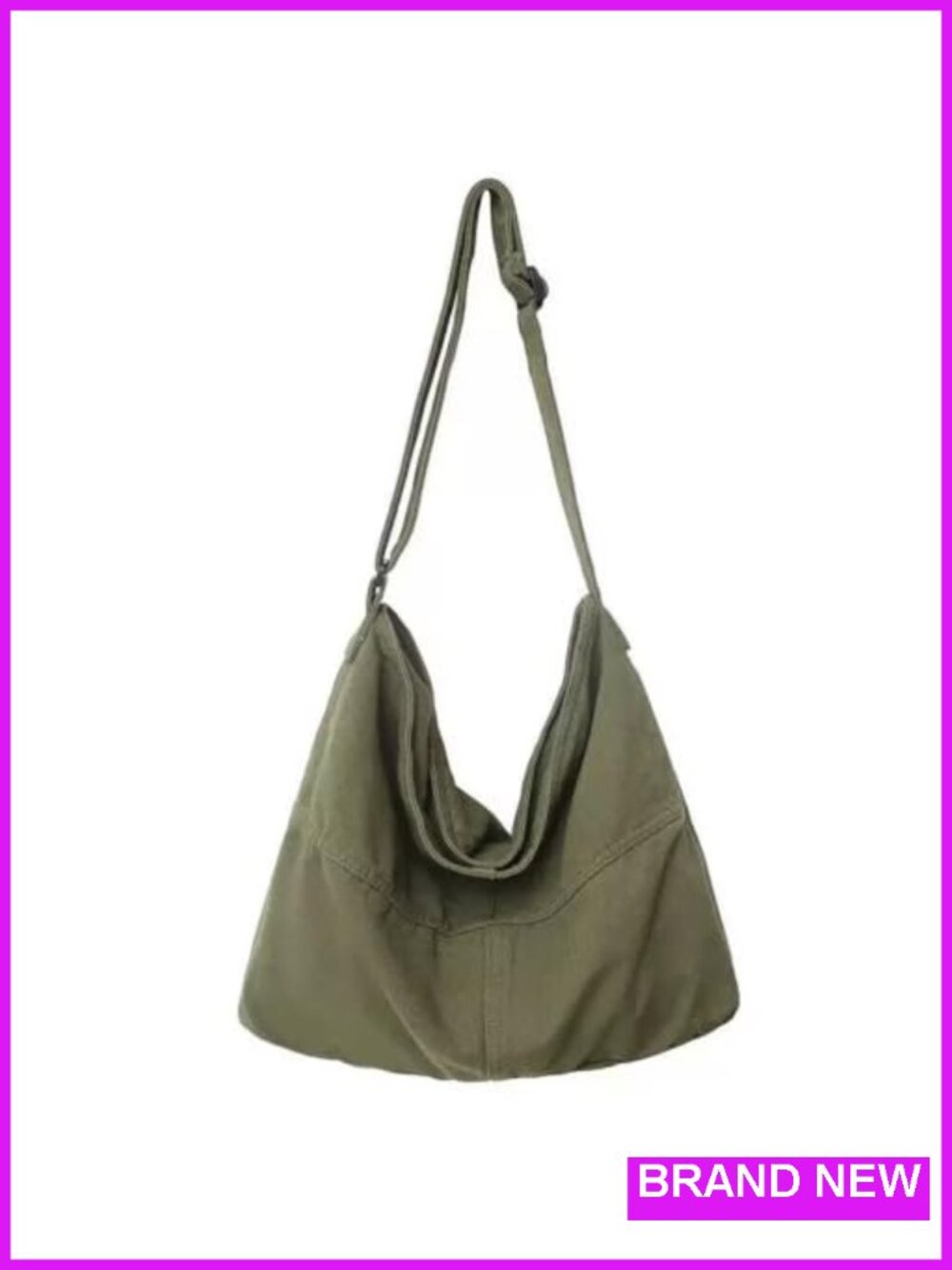 Canvas Tote Bag for Women Slouchy Hobo Shoulder Bag Work Travel with Zipper